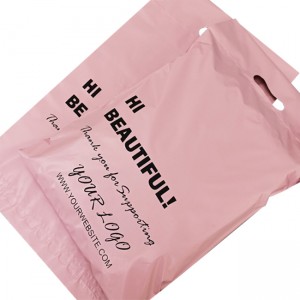 Mailing bags with handle