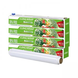 Compostable cling wrap