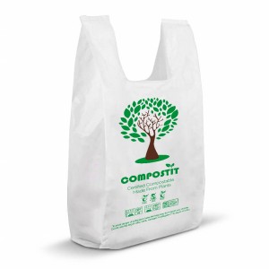 Blocked T-shirt bags