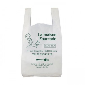 Blocked T-shirt bags