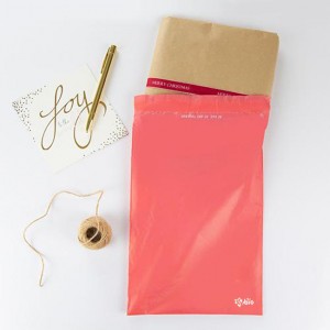 Colored mailing bags
