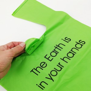 Rolled T-shirt bags