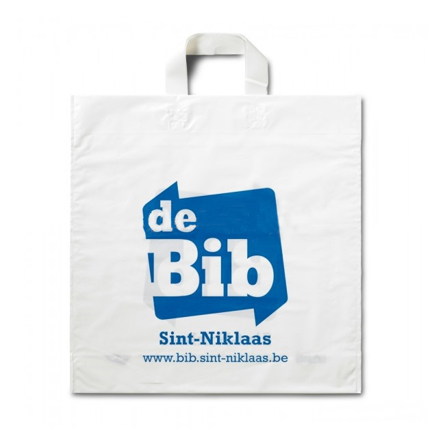 Indkøbsposer med blødt løkkehåndtag