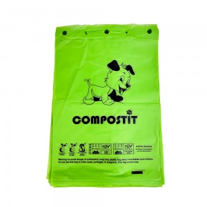 Blocked wicketed dog poop bags